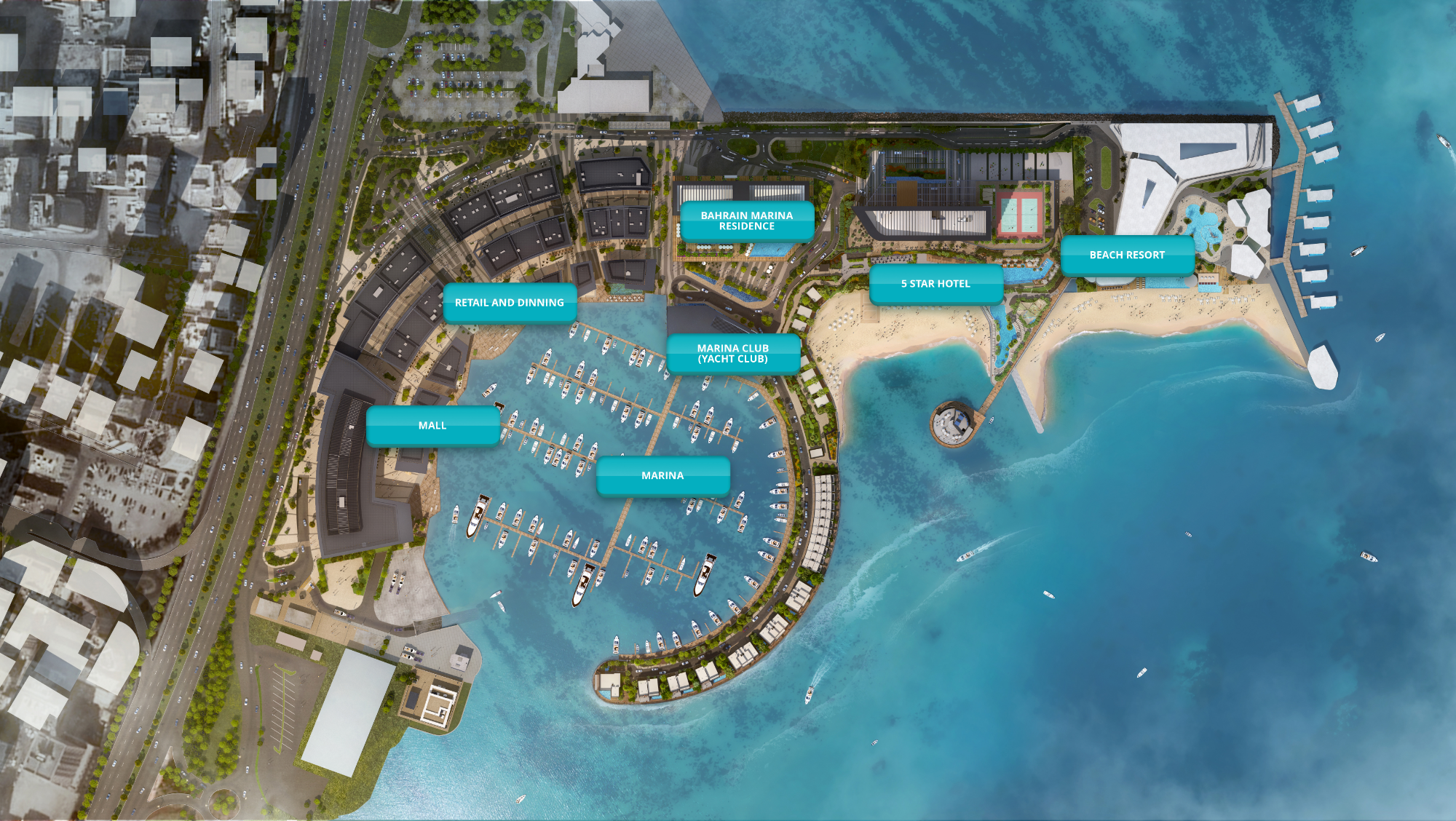 Bahrain Marina Masterplan