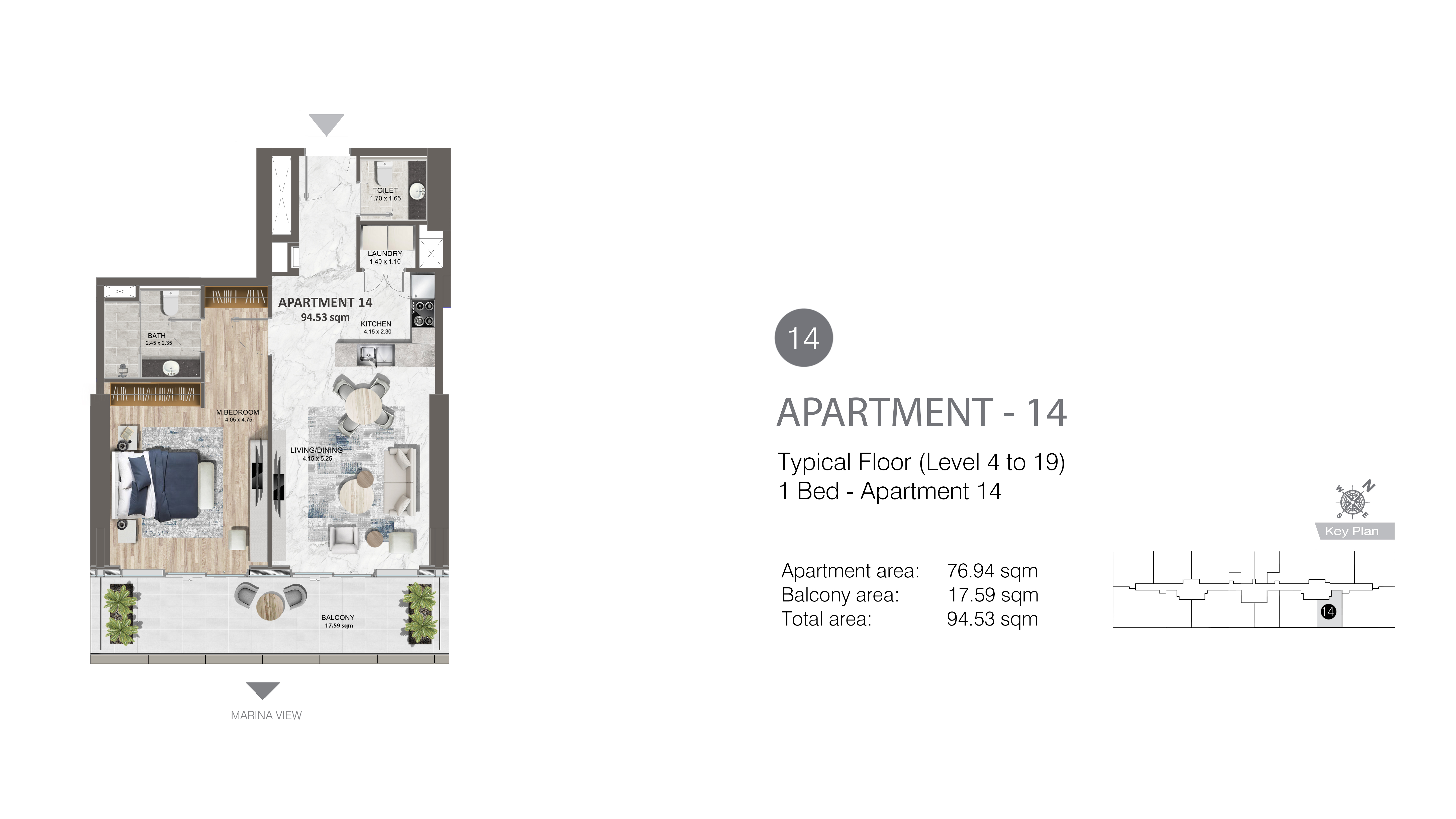 1 BR-14 TYPICAL